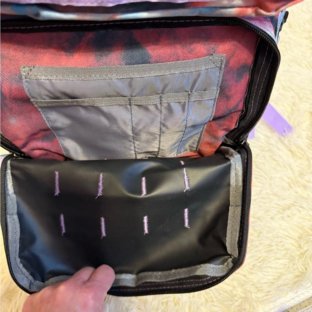 Multicolor Tie‎ Dyed Military Style Backpack